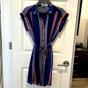 Express shirt dress size M